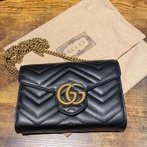 GG Marmont Matelassé Mini Bag